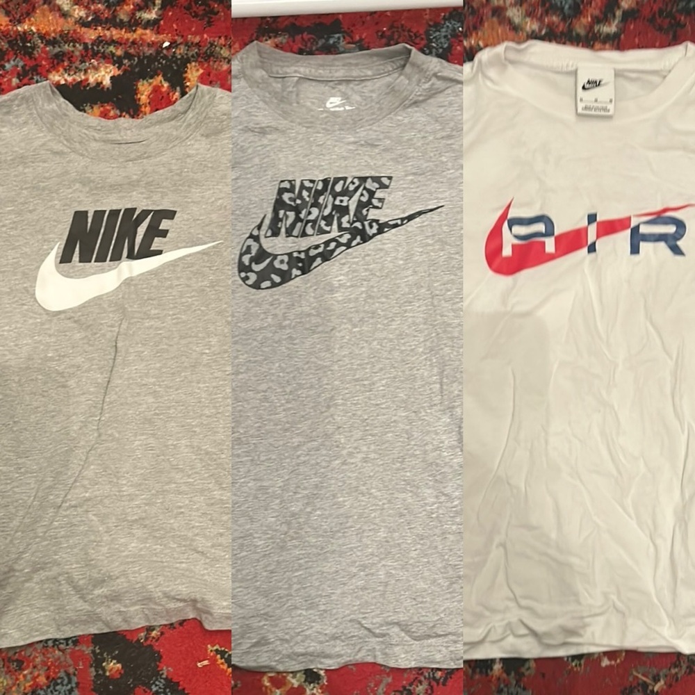 BUNDLE- Nike Kids Gray T-Shirt
